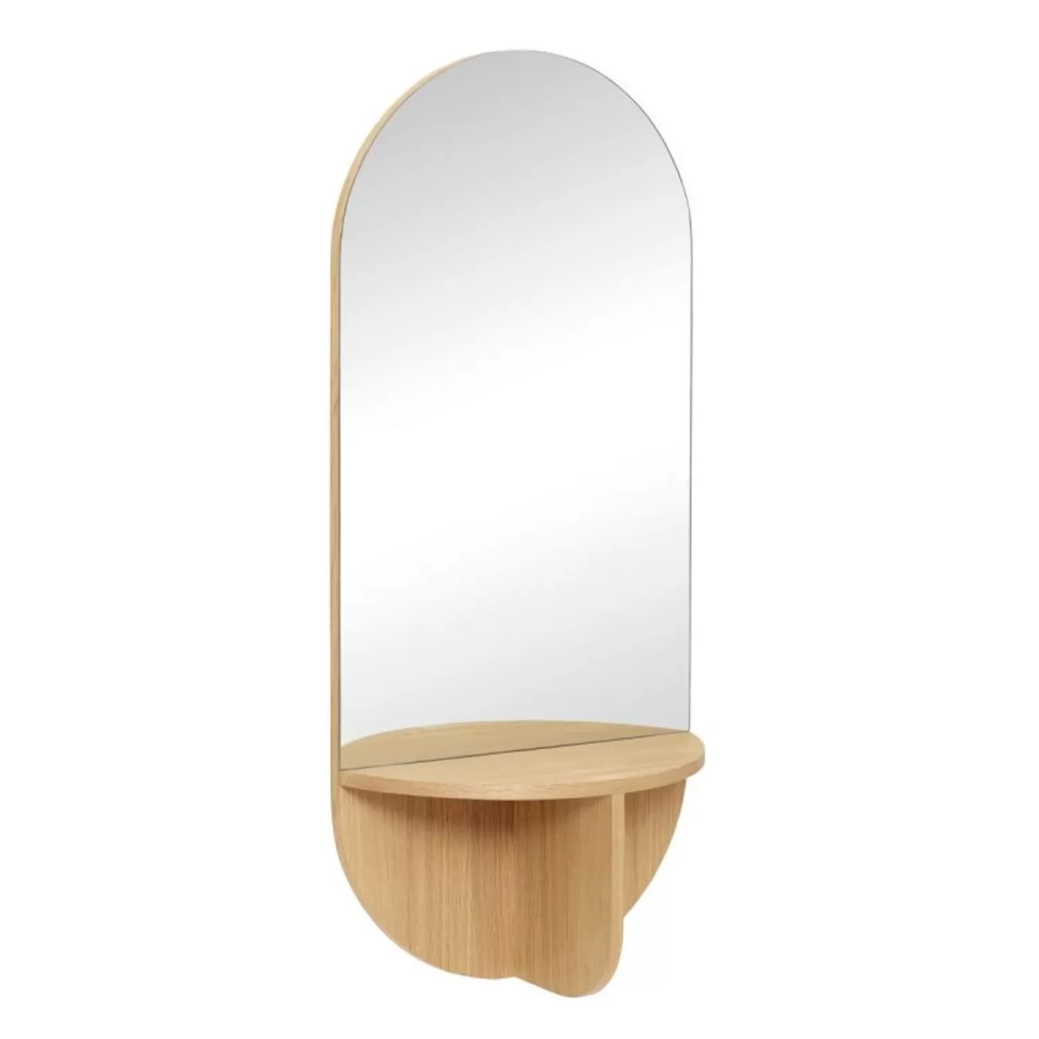 Hübsch Mirrors^Nomad Wall Mirror Natural