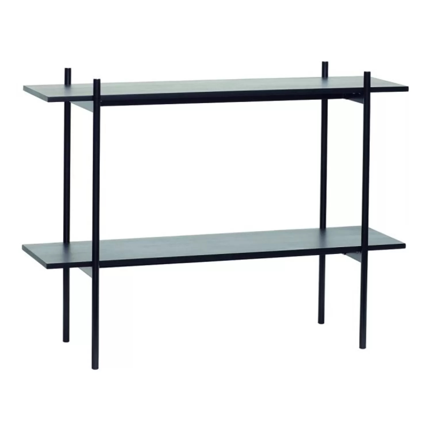 Hübsch Shelf Units & Storage^Norm Shelf Single Small Black