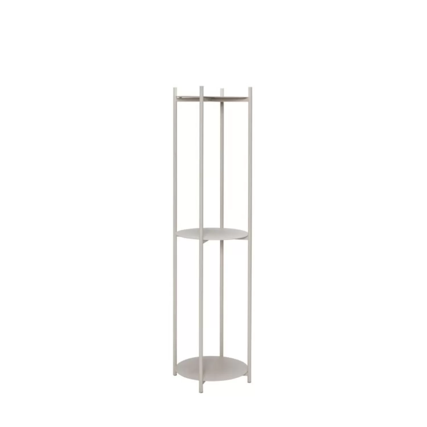 Hübsch Shelf Units & Storage^Norm Shelf Unit Cylinder Light Grey Sand