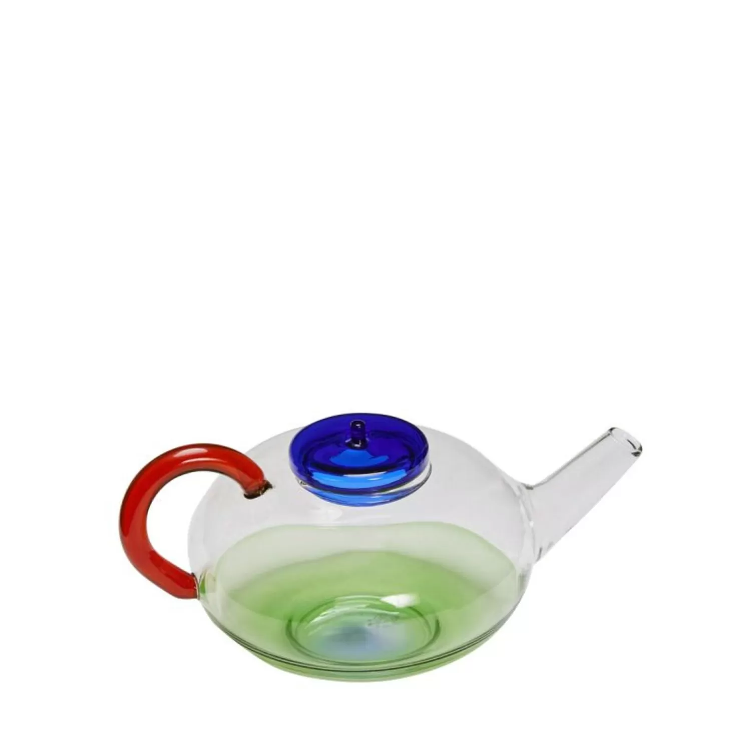 Hübsch Kitchen Accessories^Norush Teapot Multicolour Amber, Blue, Clear, Green