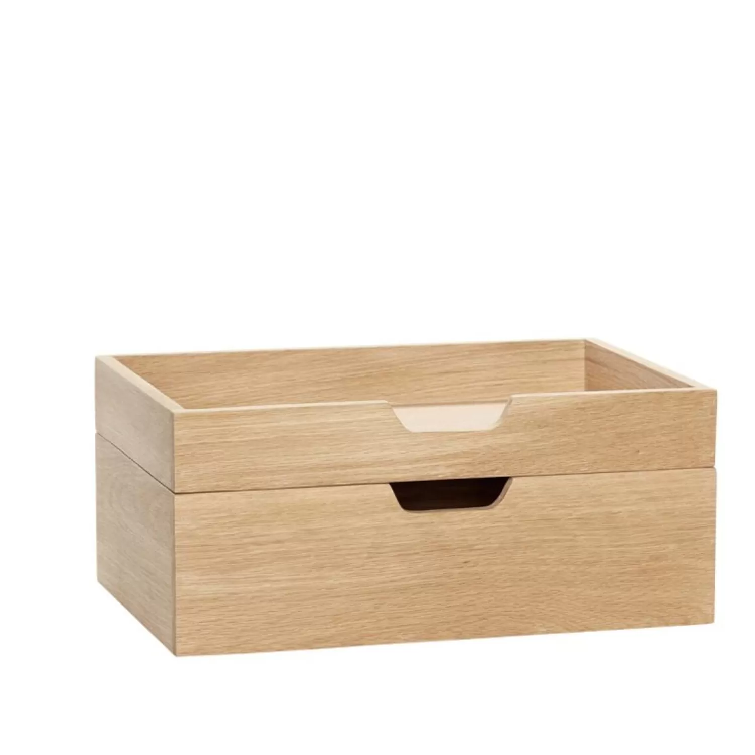 Hübsch Workspace^Note Storage Box (Set Of 2) Natural