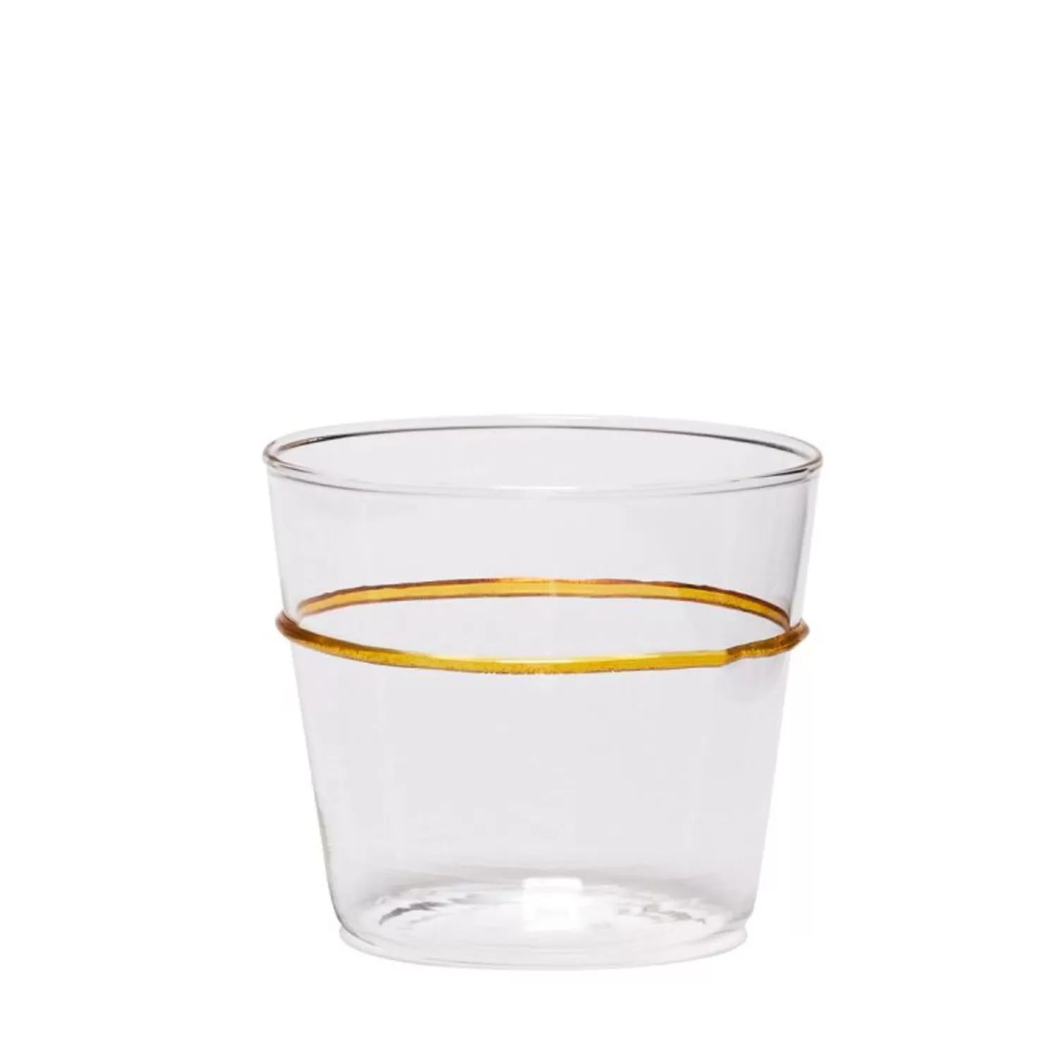 Hübsch Kitchen Accessories^Orbit Drinking Glass Yellow Clear, Yellow