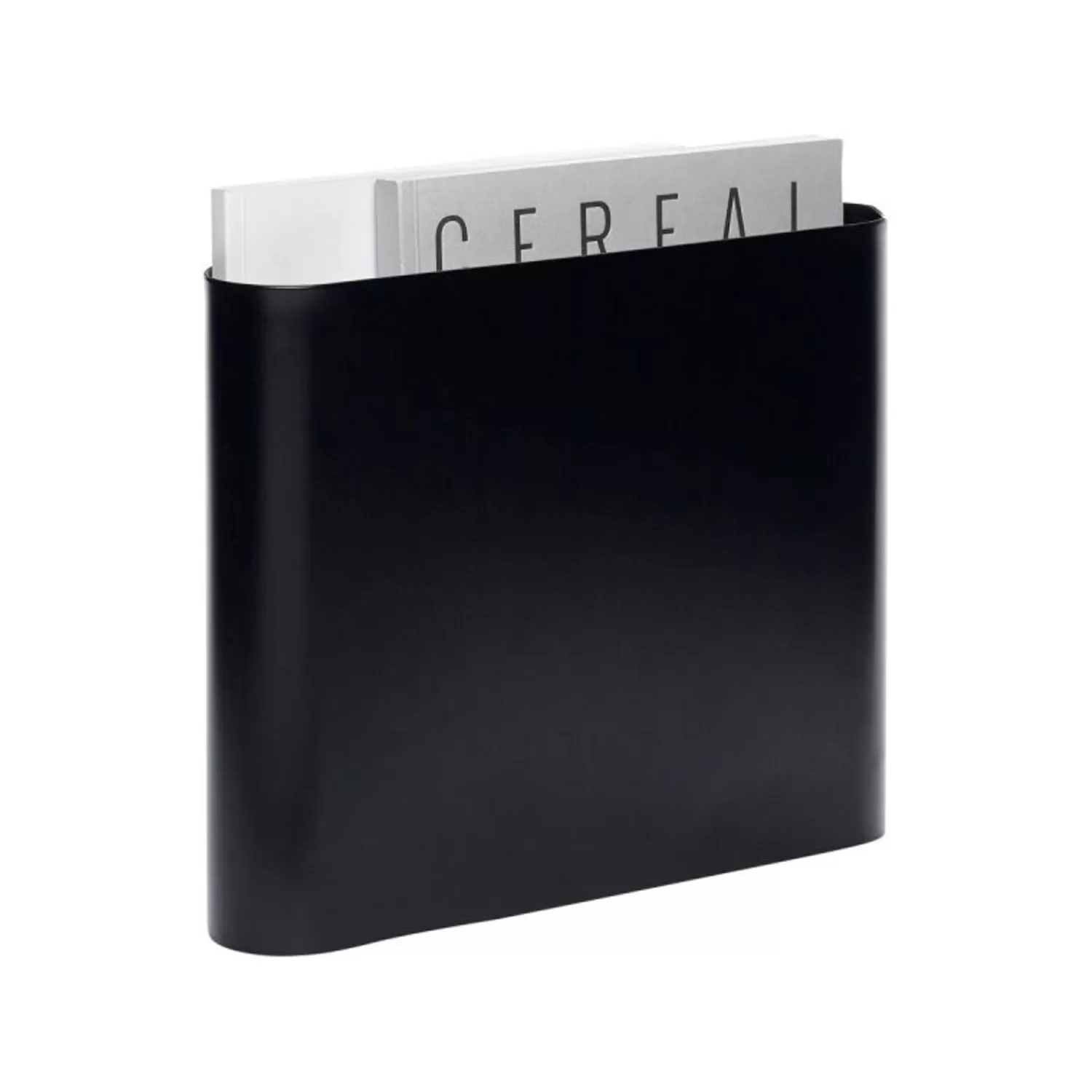 Hübsch Storage^Orderly Magazine Holder Black