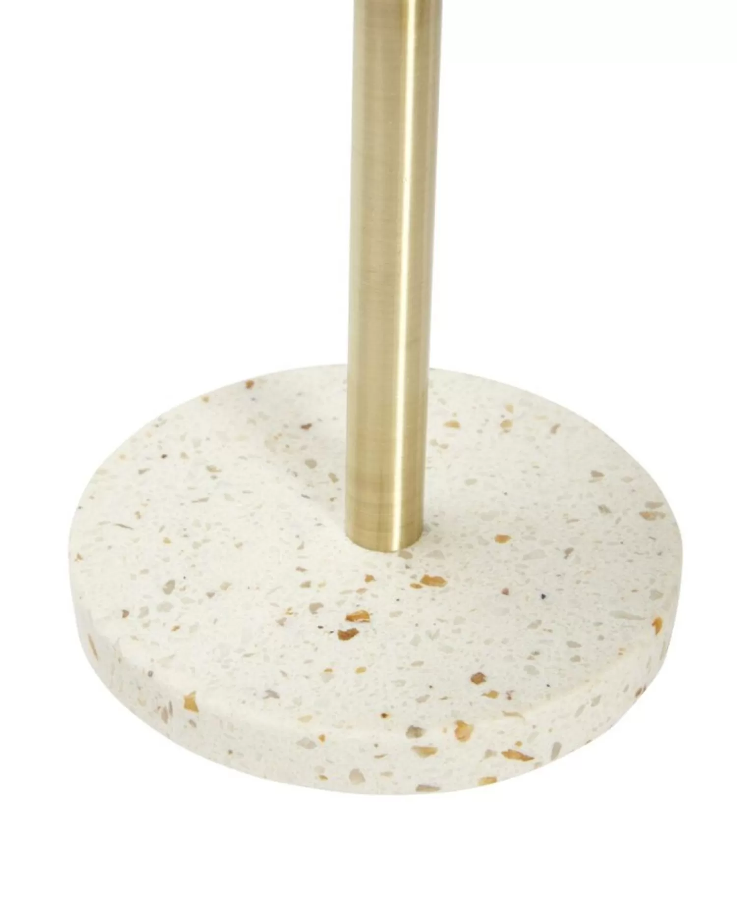 Hübsch Mirrors^Pamper Table Mirror Brass/Terrazzo Brass, White