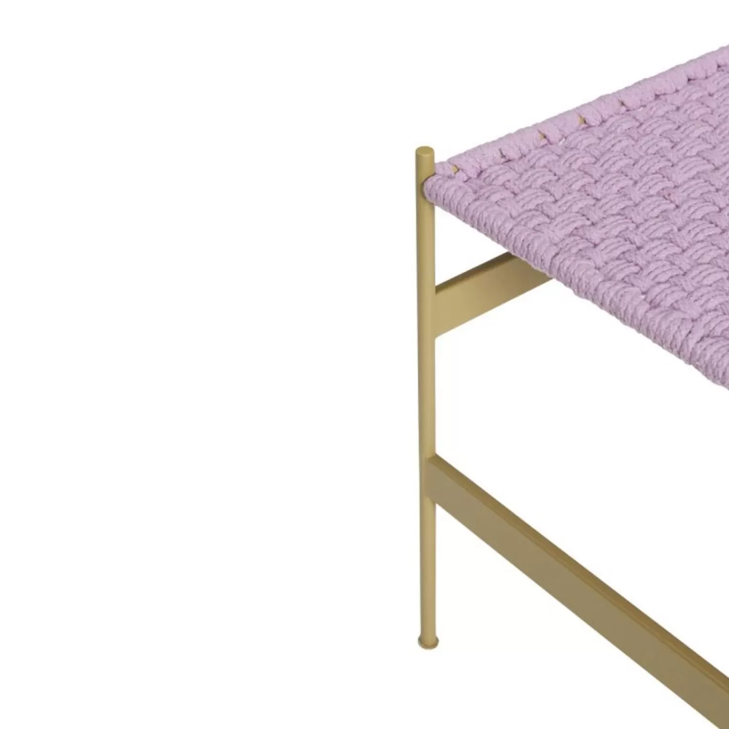 Hübsch Seating^Peri Bench Purple/Khaki Ochre, Purple