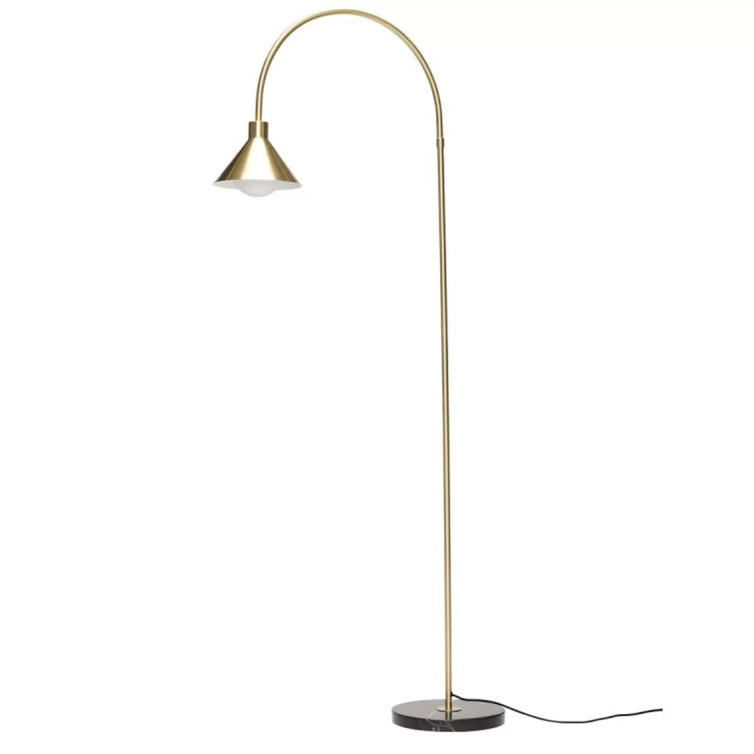 Hübsch Floor Lamps^Pipe Floor Lamp Brass