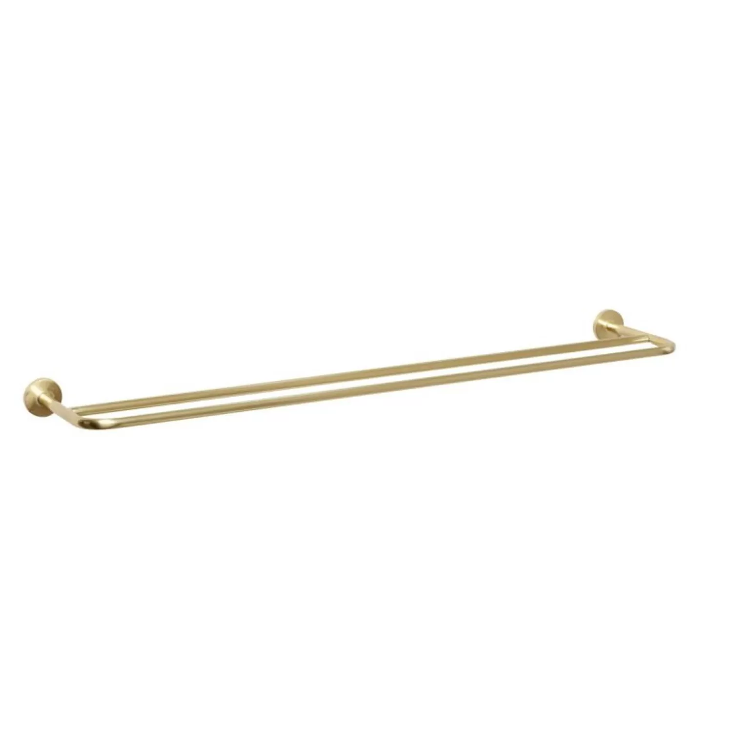 Hübsch Shelf Units & Storage^Pipe Towel Holder Brass