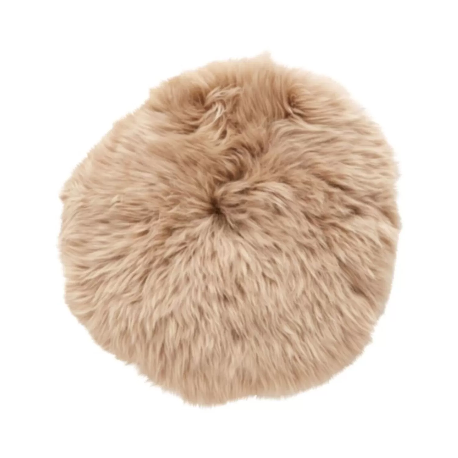 Hübsch Sheepskins^Prim Seat Cushion Beige