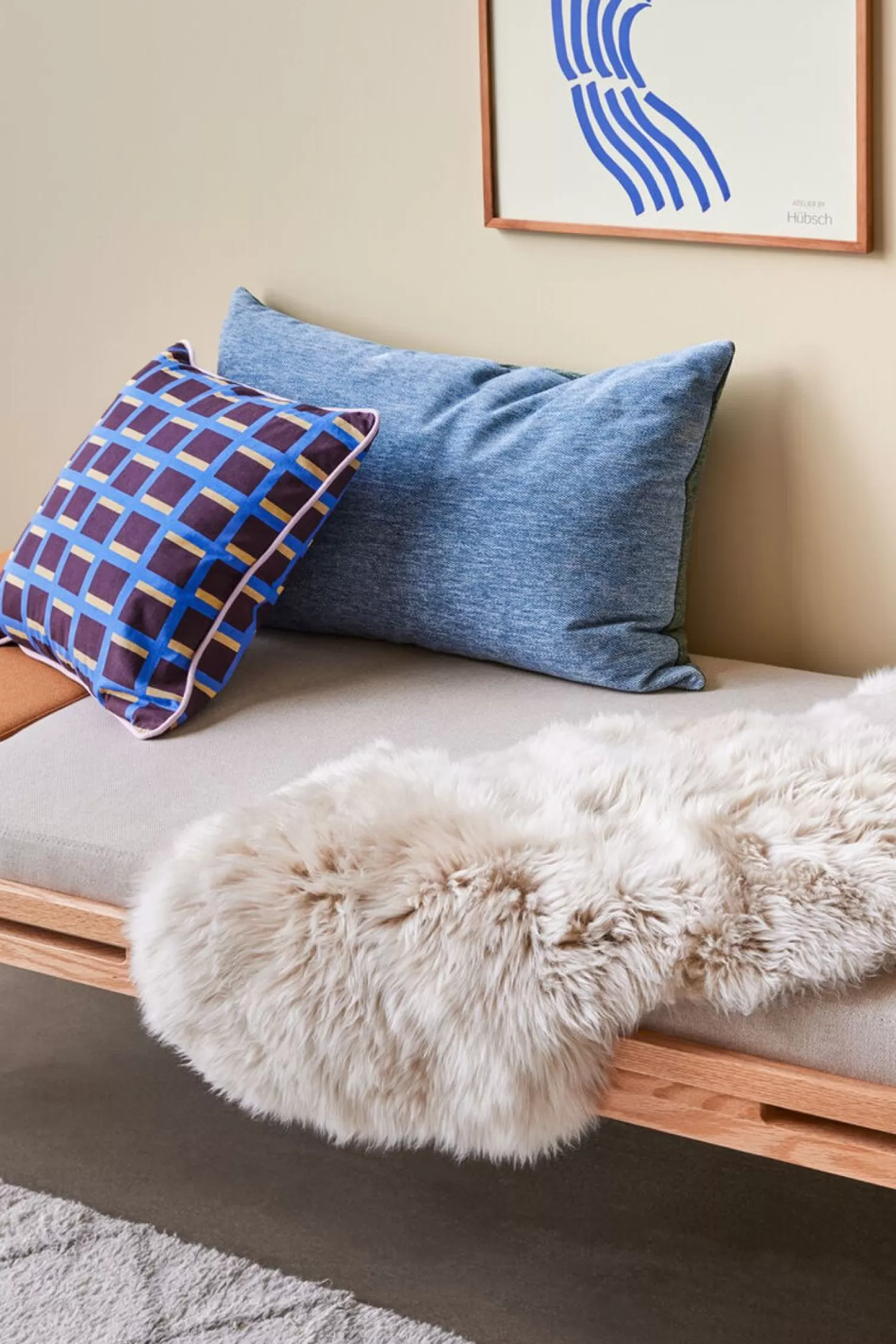 Hübsch Sheepskins^Prim Sheepskin Rug Shorthaired White