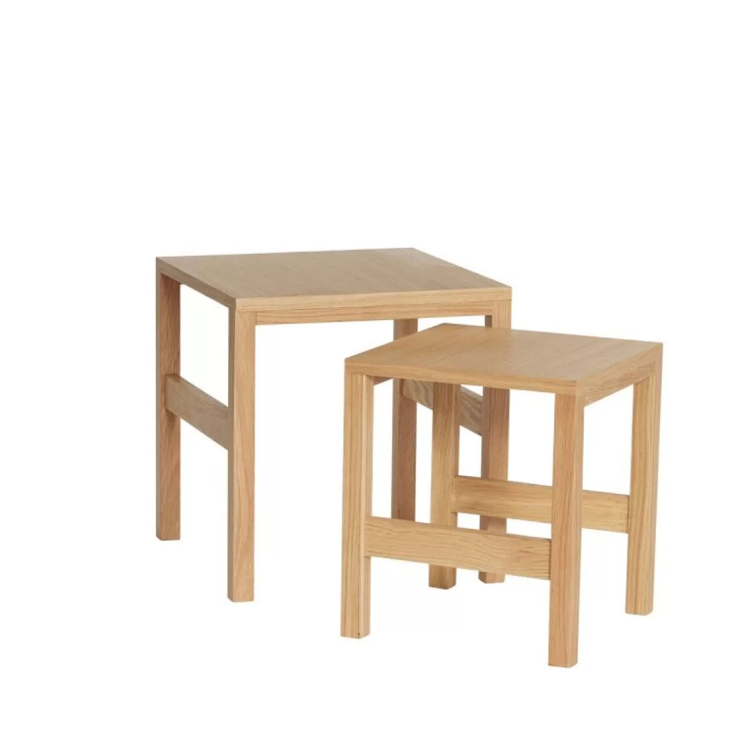 Hübsch Tables^Puzzle Tables (Set Of 2) Natural