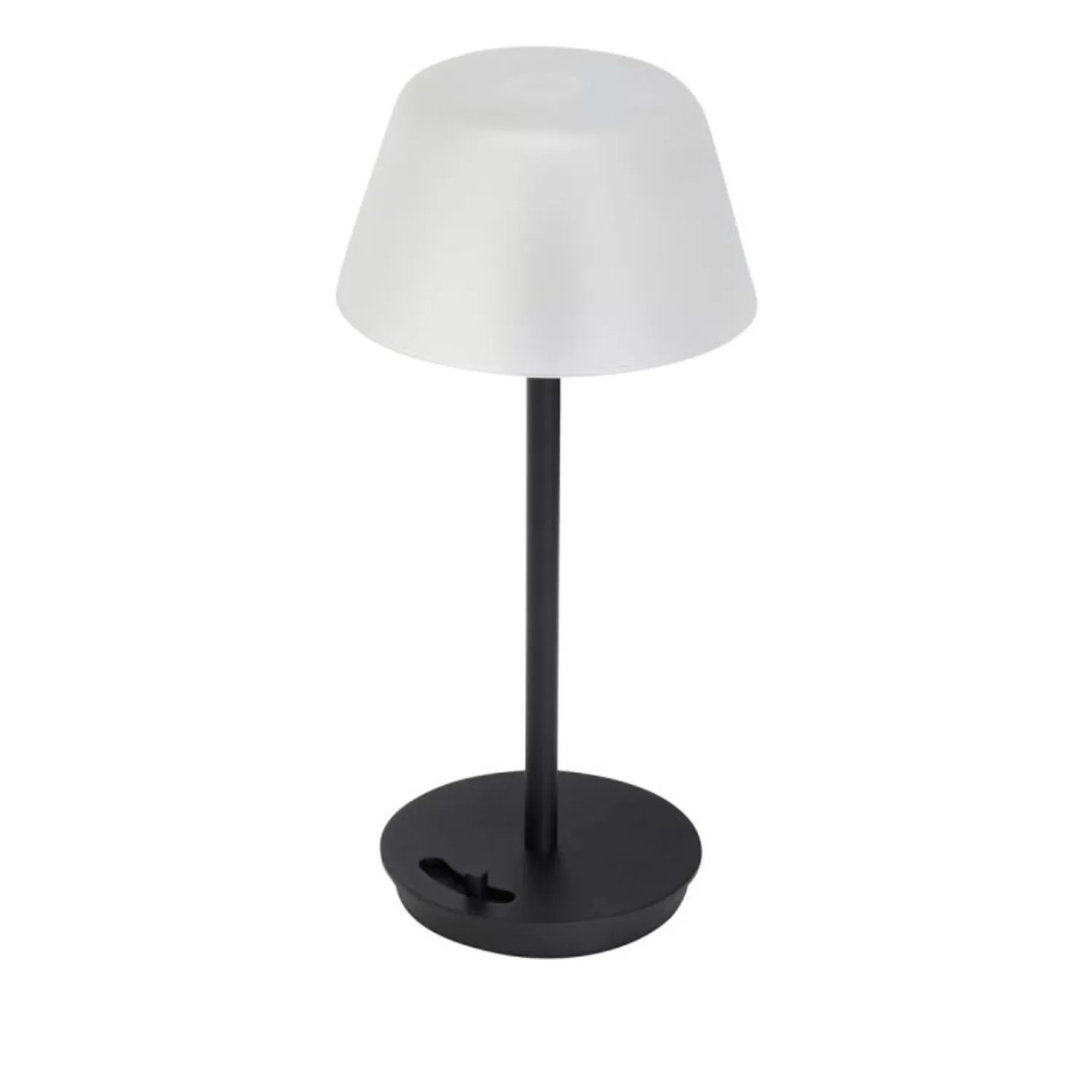 Hübsch Outdoor Lights^Salon Table Lamp Black Black, Frosted