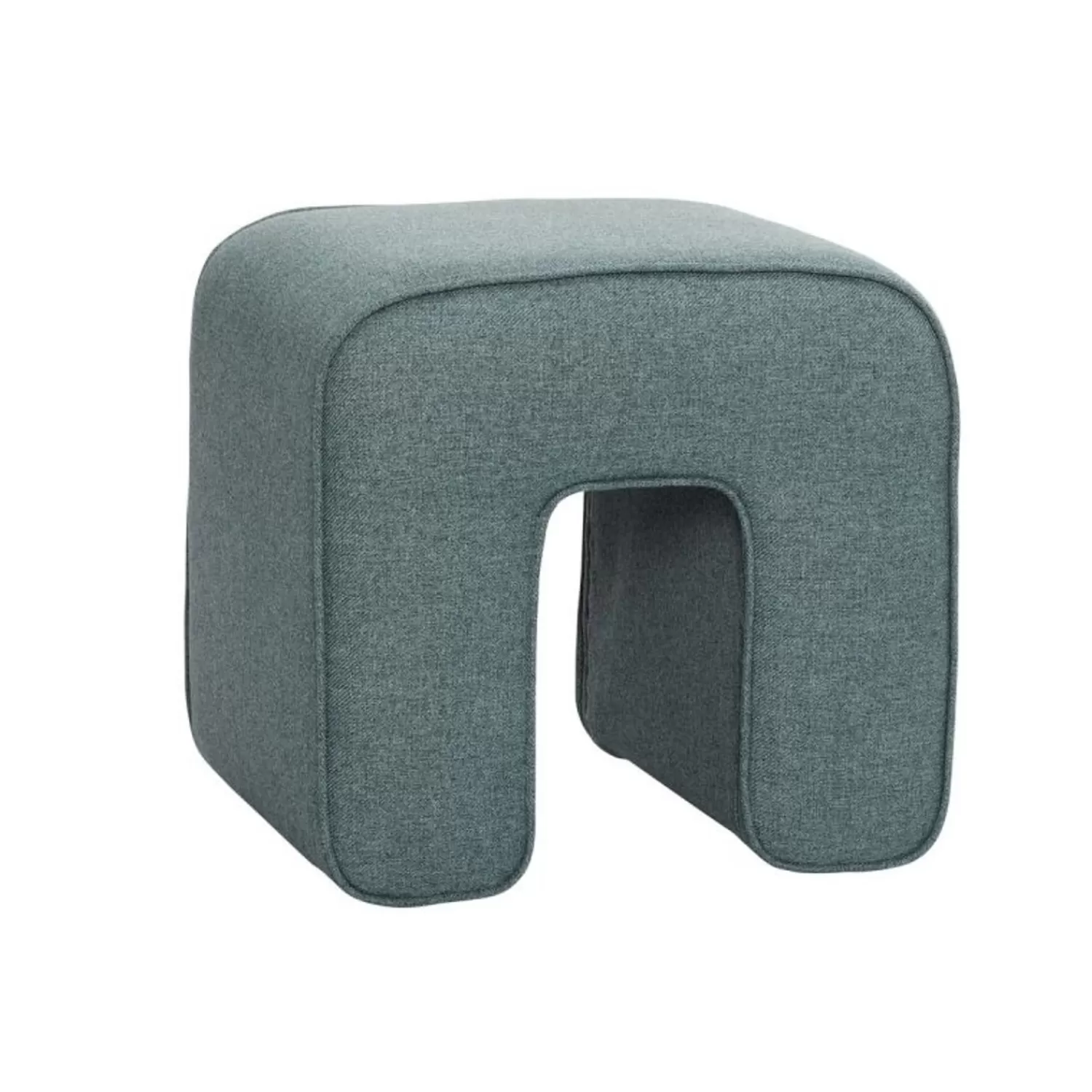 Hübsch Seating^Sculpture Pouffe Green