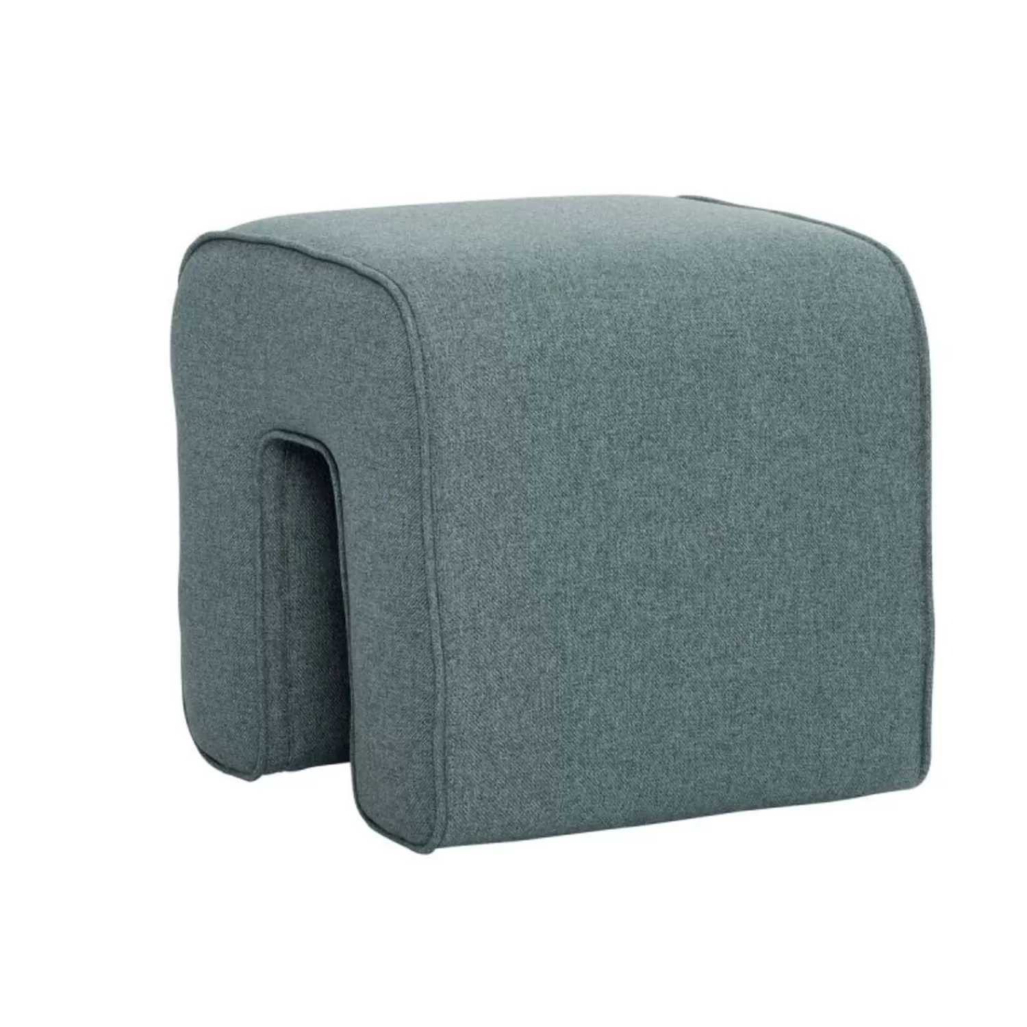 Hübsch Seating^Sculpture Pouffe Green