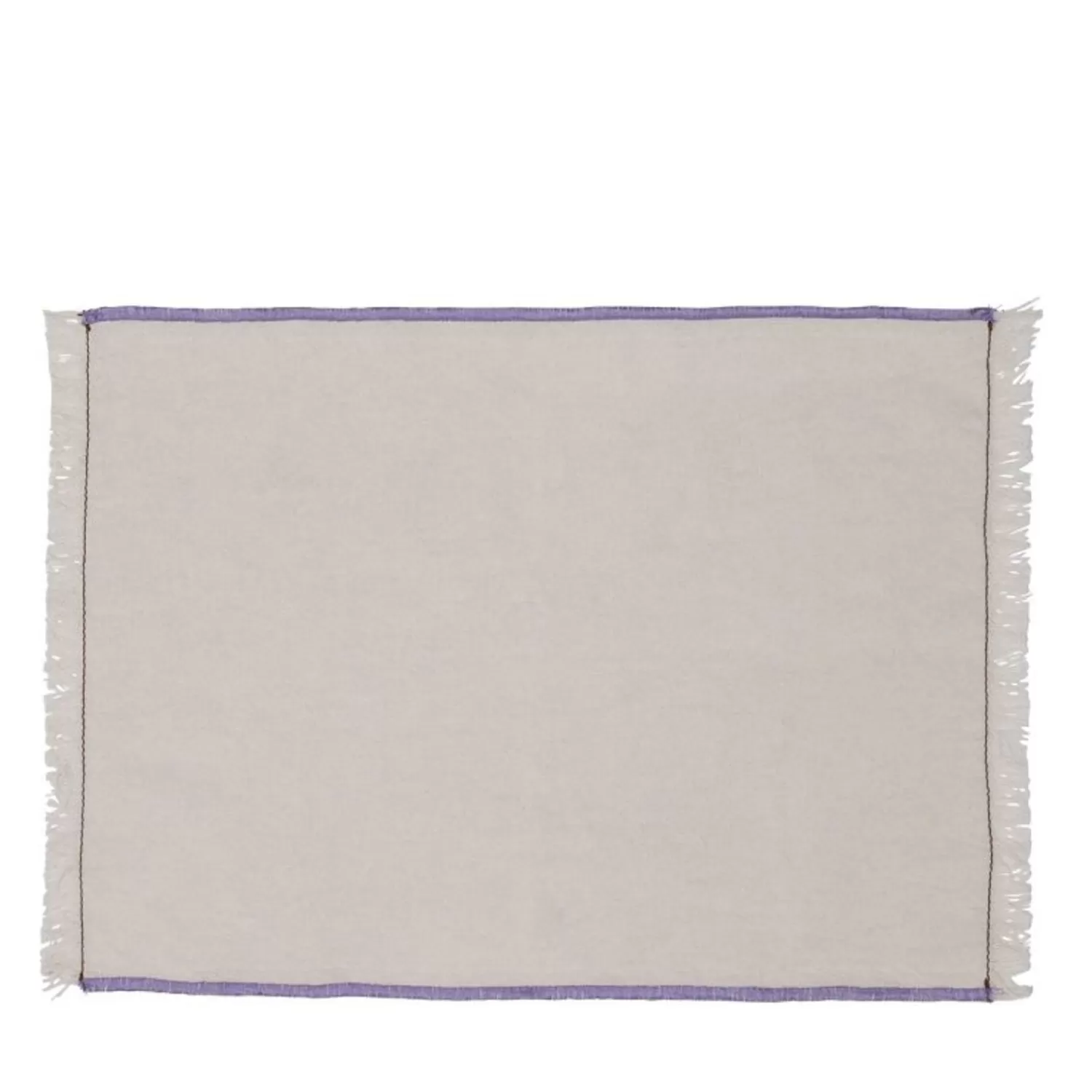 Hübsch Kitchen Textiles^Sera Placemat/Napkin Lavender/Sand Brown, Purple, Sand