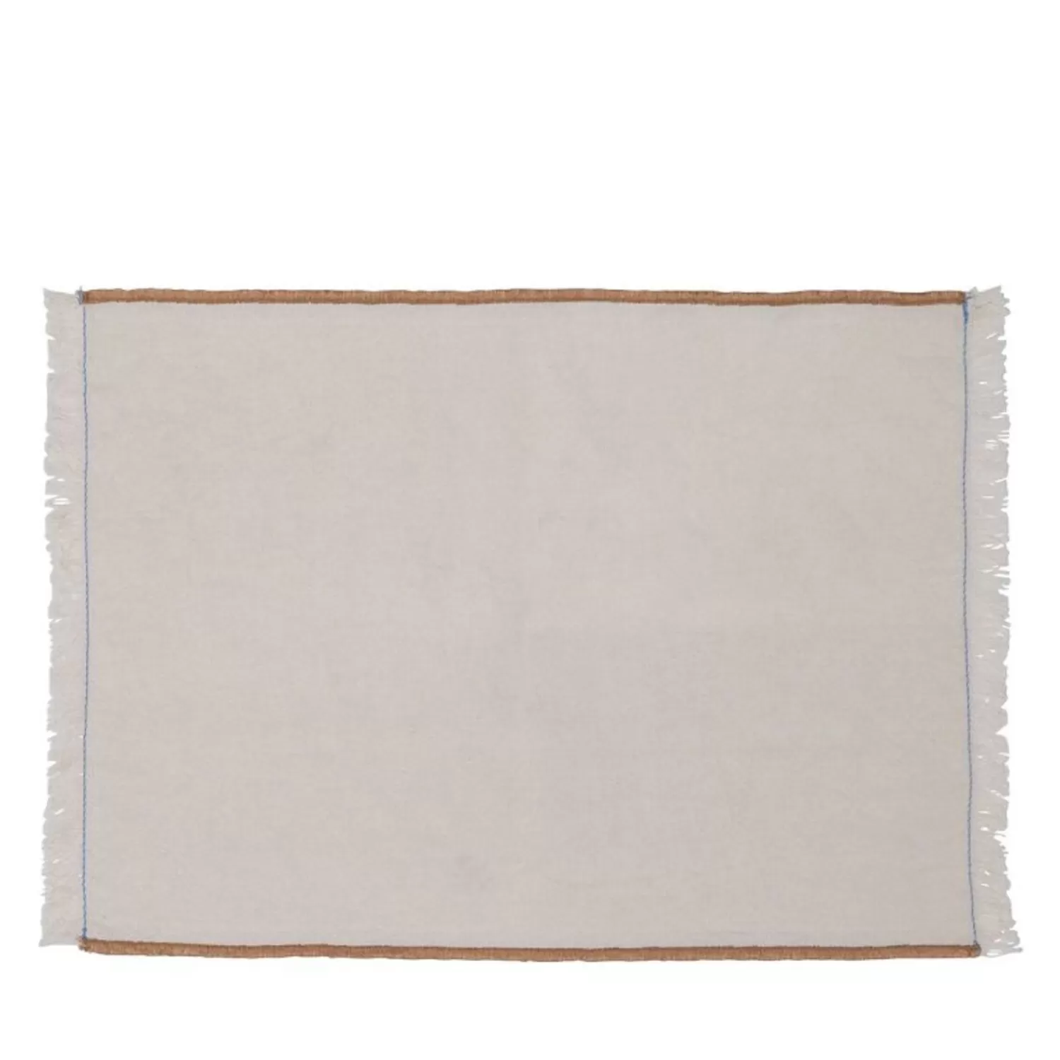 Hübsch Kitchen Textiles^Sera Placemat/Napkin Light Brown/Sand Beige, Blue, Sand