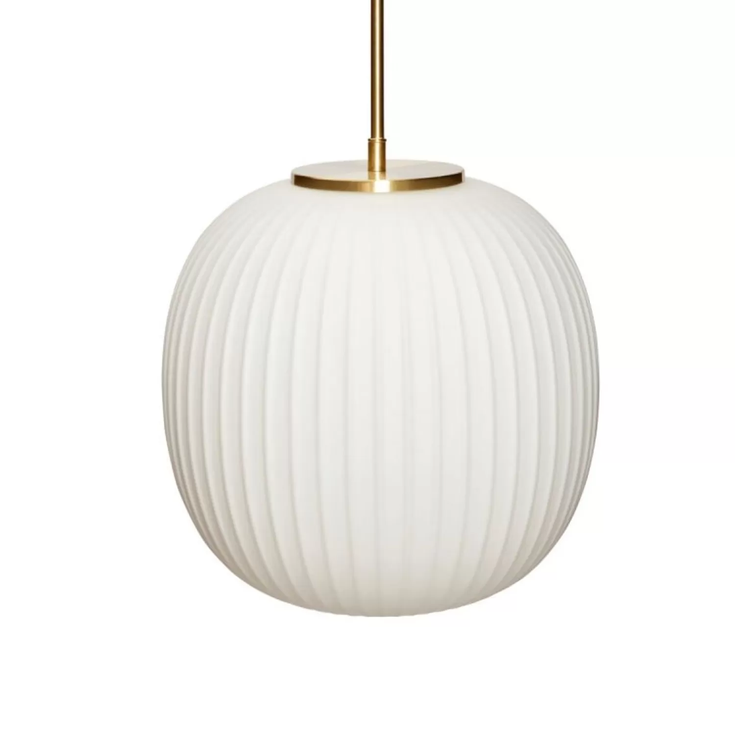 Hübsch Ceiling Lights^Serene Ceiling Lamp O32 White Brass, White