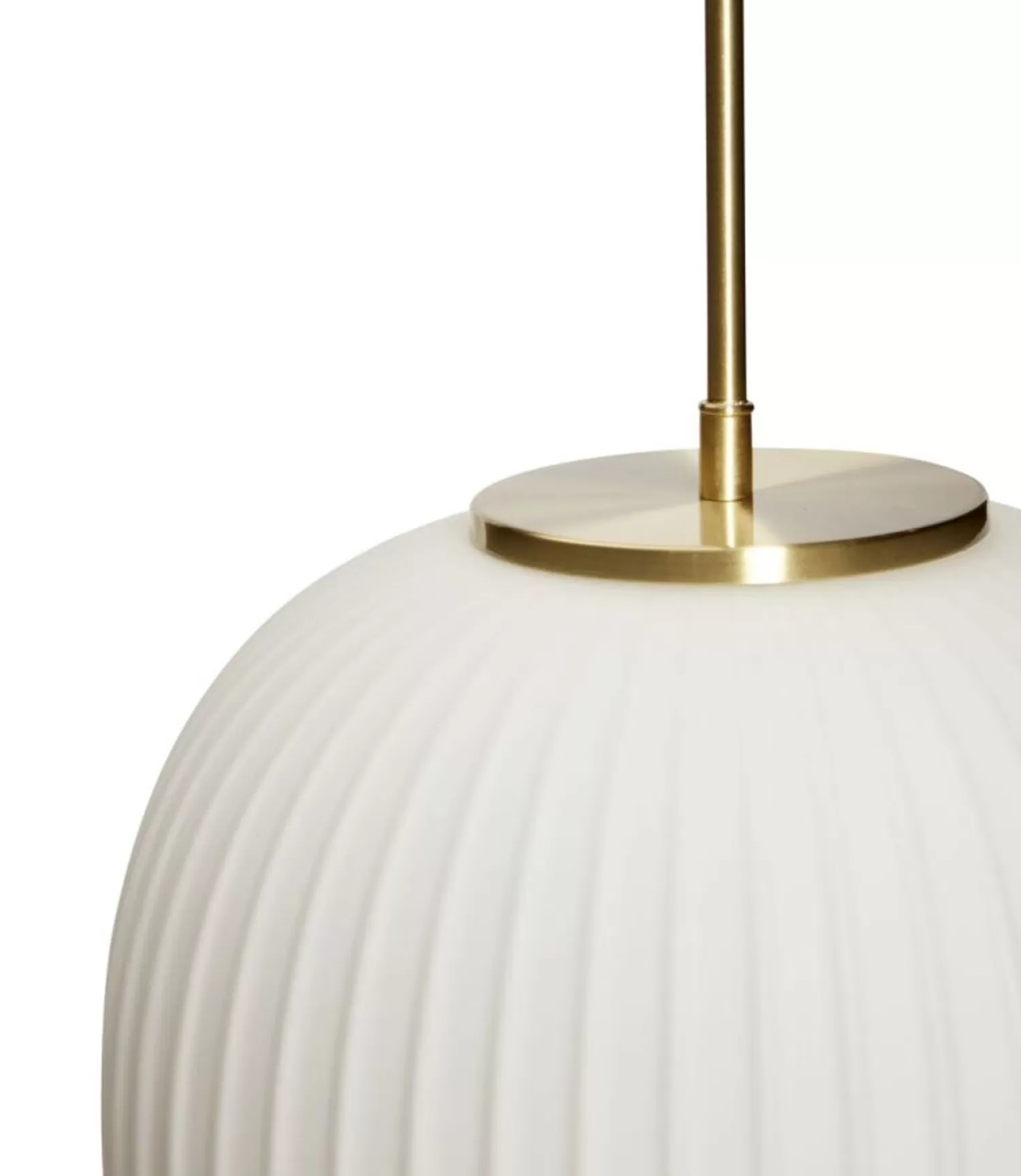 Hübsch Ceiling Lights^Serene Ceiling Lamp O32 White Brass, White