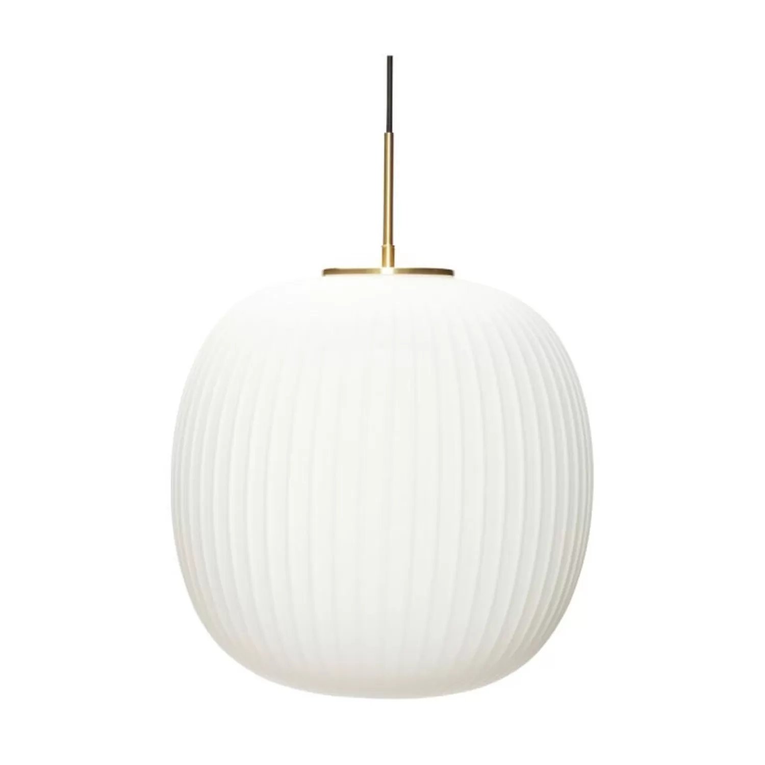 Hübsch Ceiling Lights^Serene Ceiling Lamp O42 White Brass, White