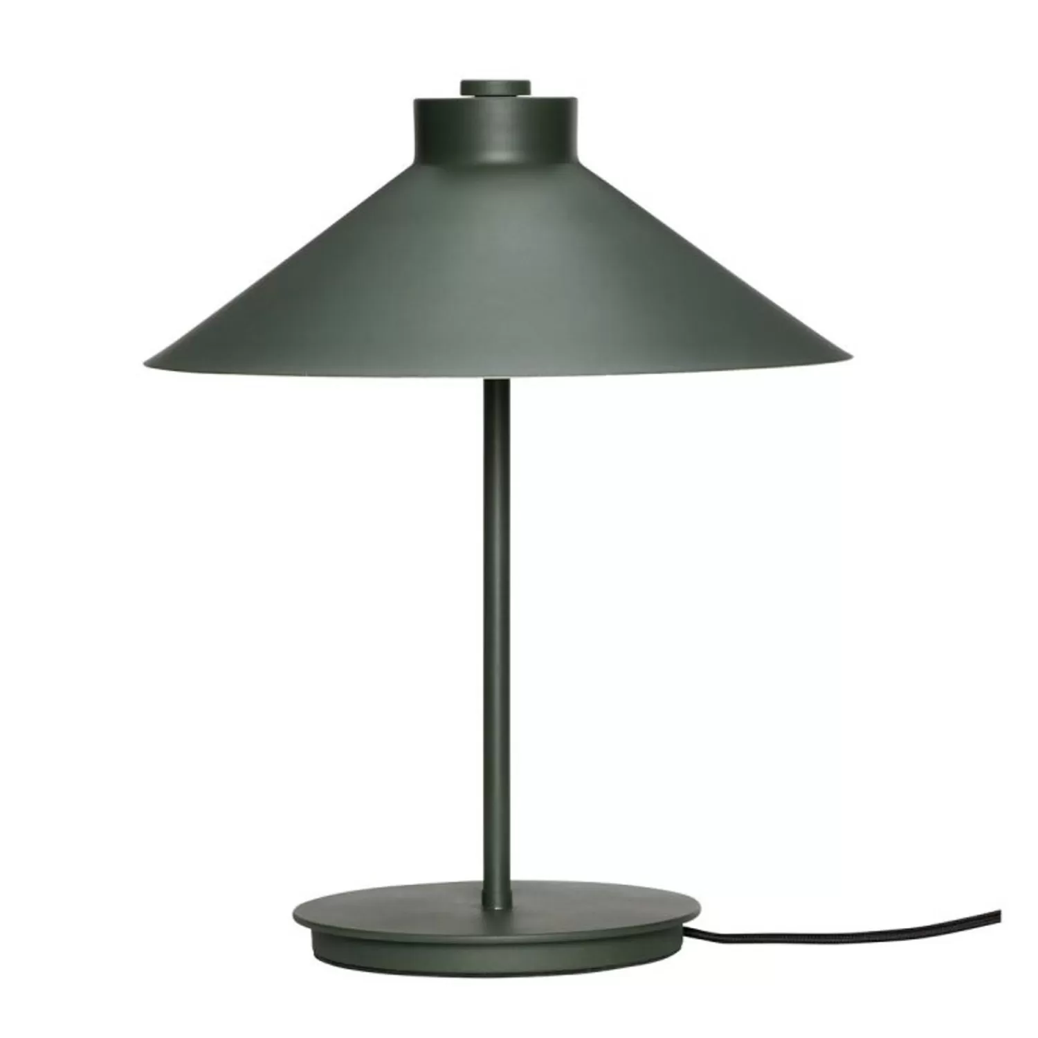 Hübsch Table Lamps^Shape Table Lamp Green Dark Green