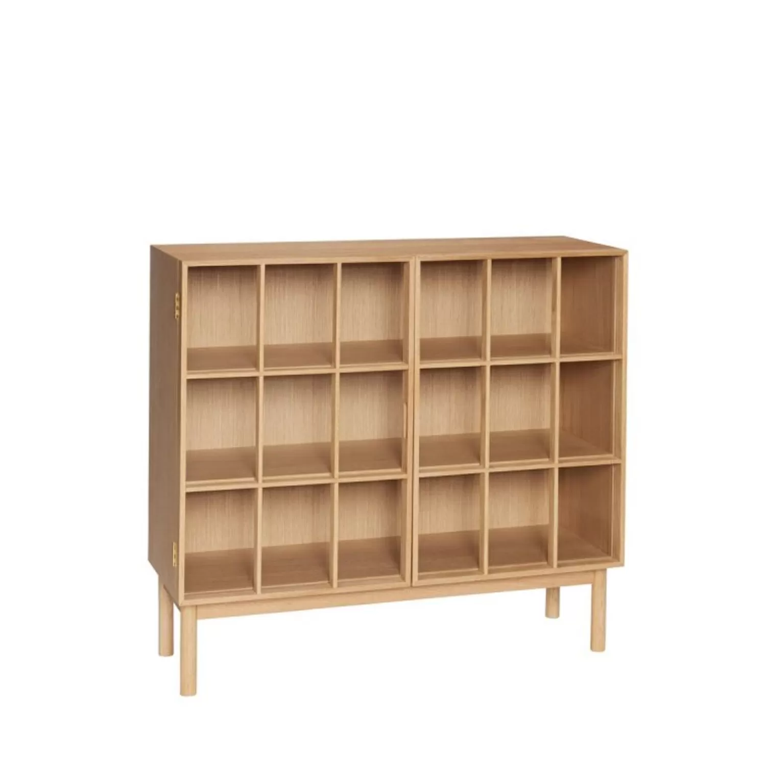 Hübsch Shelf Units & Storage^Shoji Cabinet Wide Natural Clear, Natural