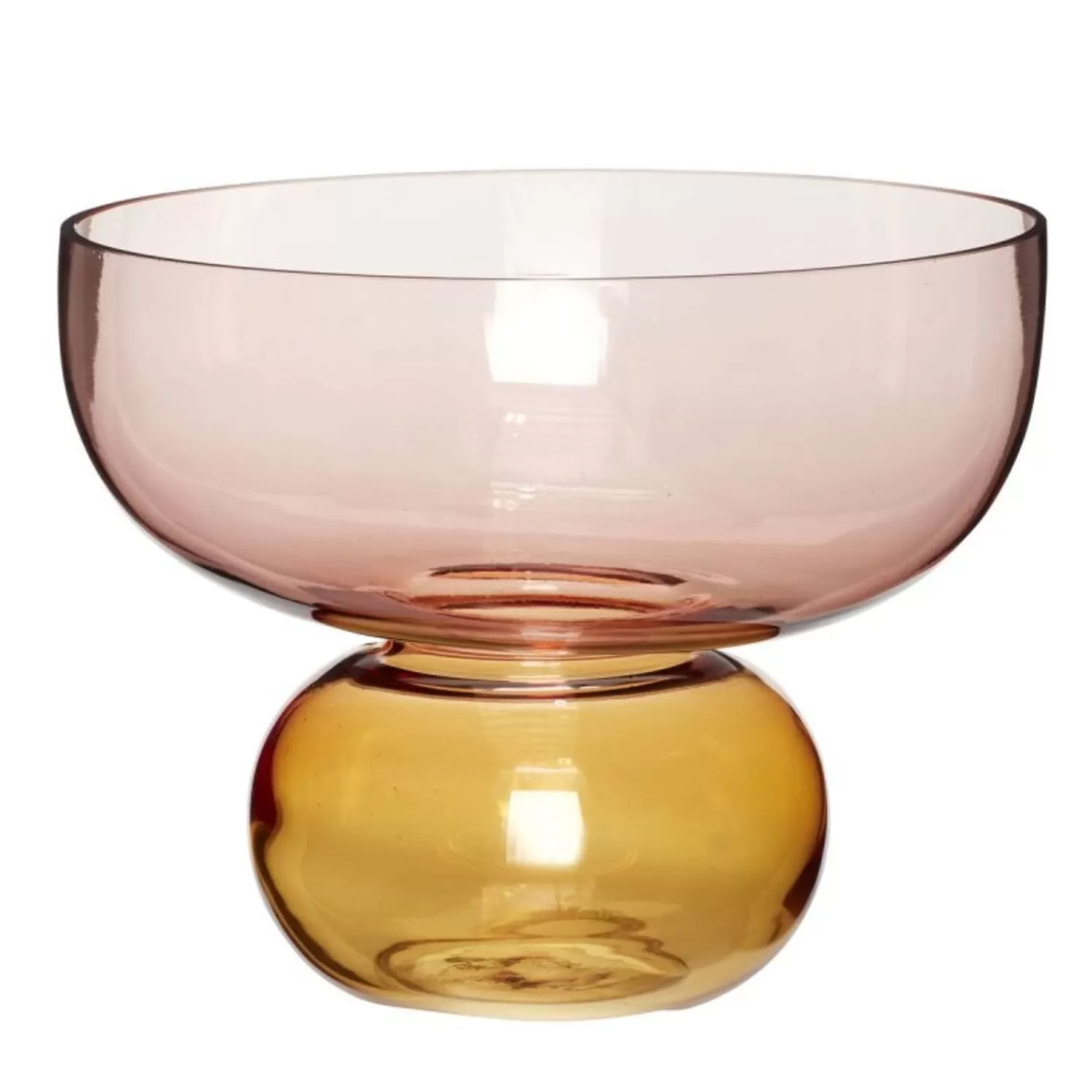 Hübsch Vases^Show Vase Pink/Amber Amber, Pink