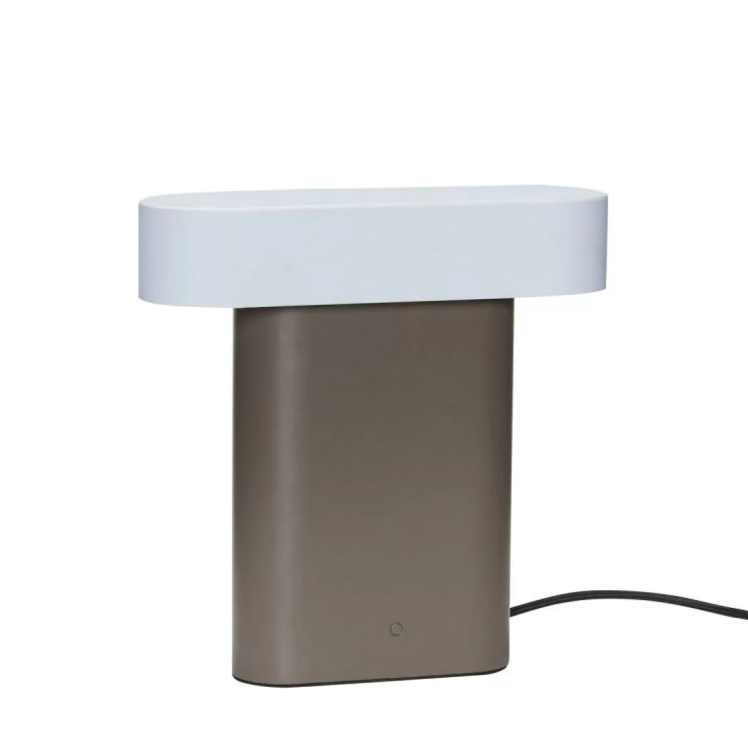 Hübsch Table Lamps^Sleek Table Lamp Brown/Light Grey Brown, Light Grey