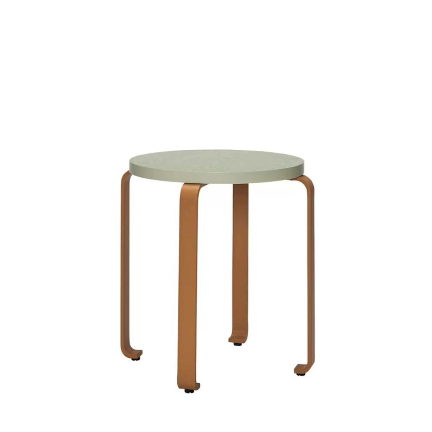 Hübsch Seating^Smile Stool Light Green/Orange Light Green, Orange