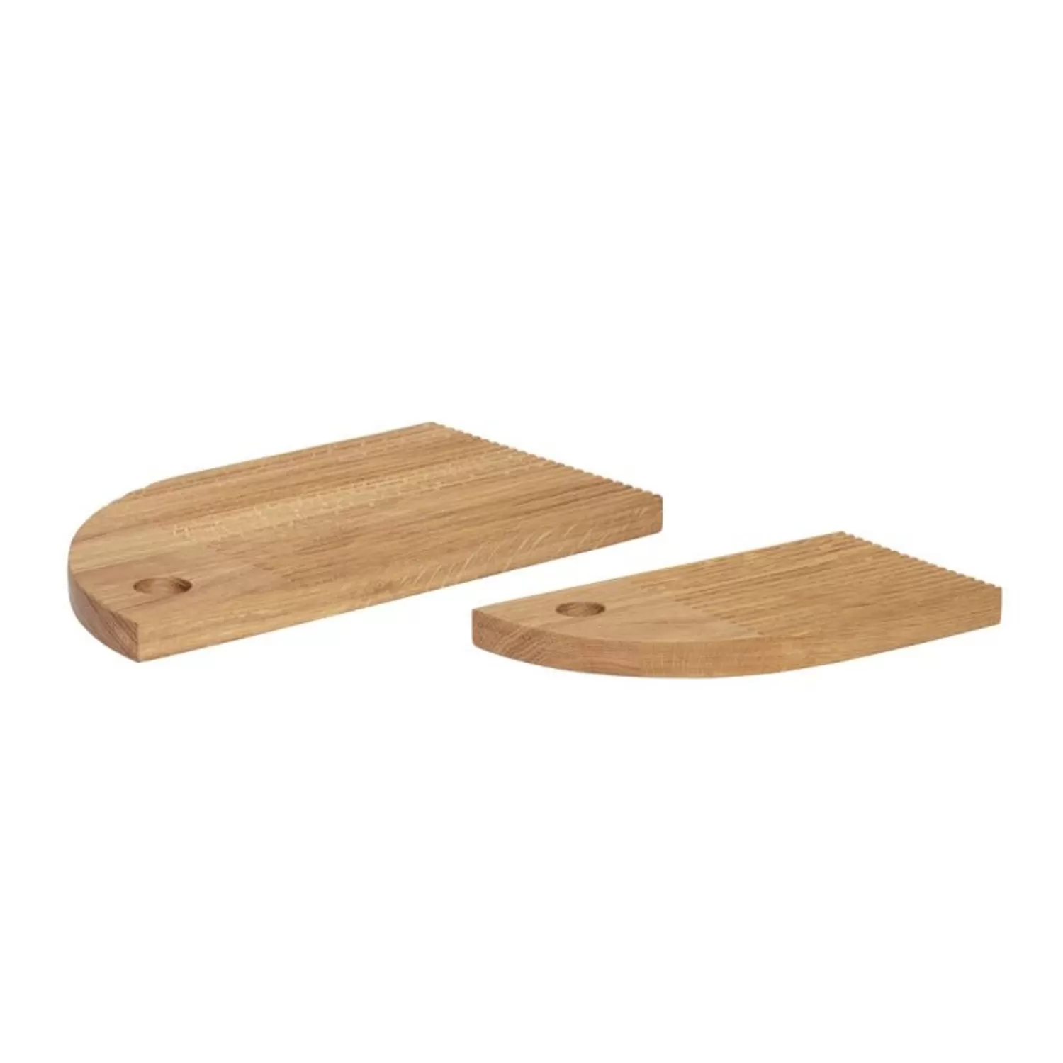 Hübsch Kitchen Accessories^Split Cutting Boards (Set Of 2) Natural