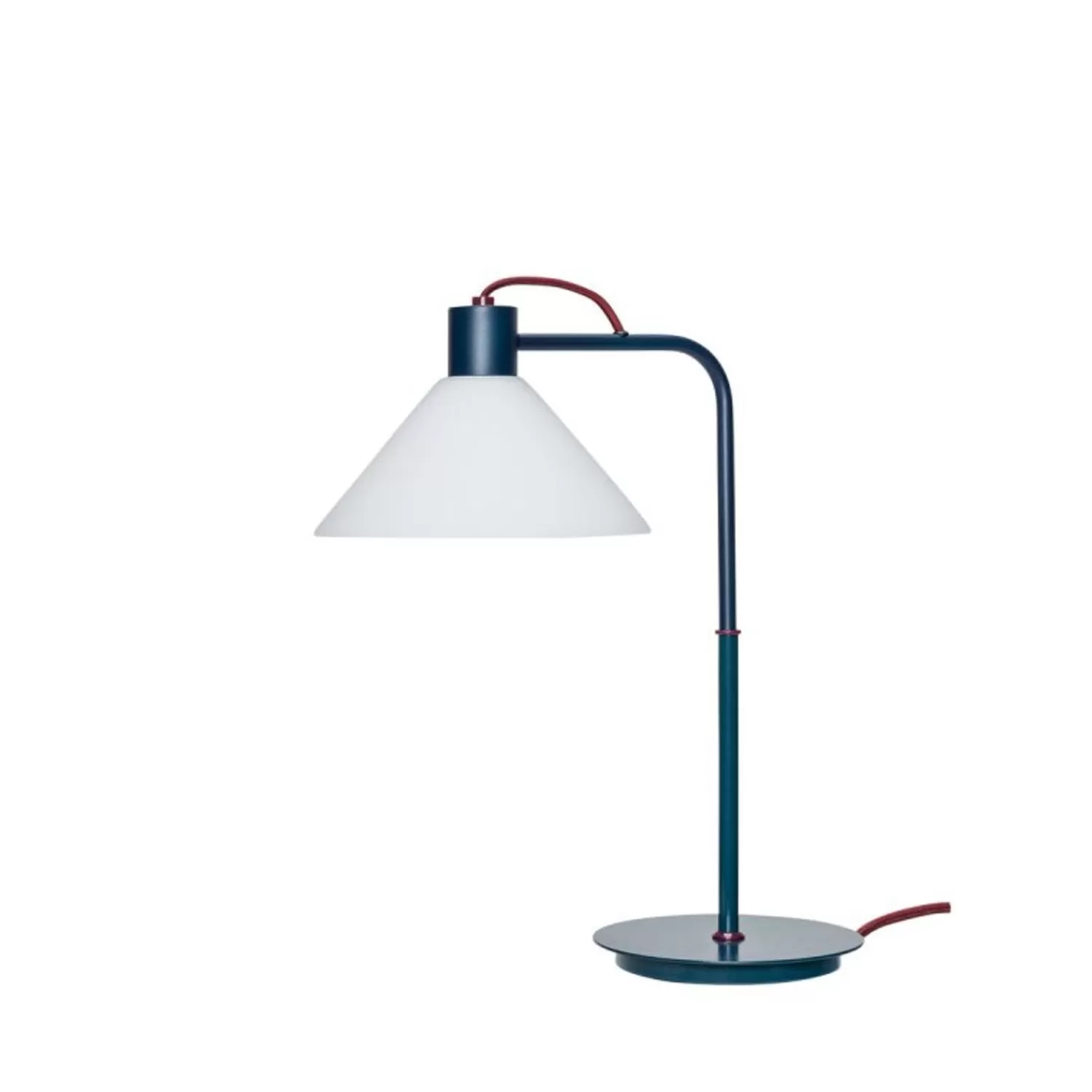 Hübsch Table Lamps^Spot Table Lamp Blue Blue, Petrol, White