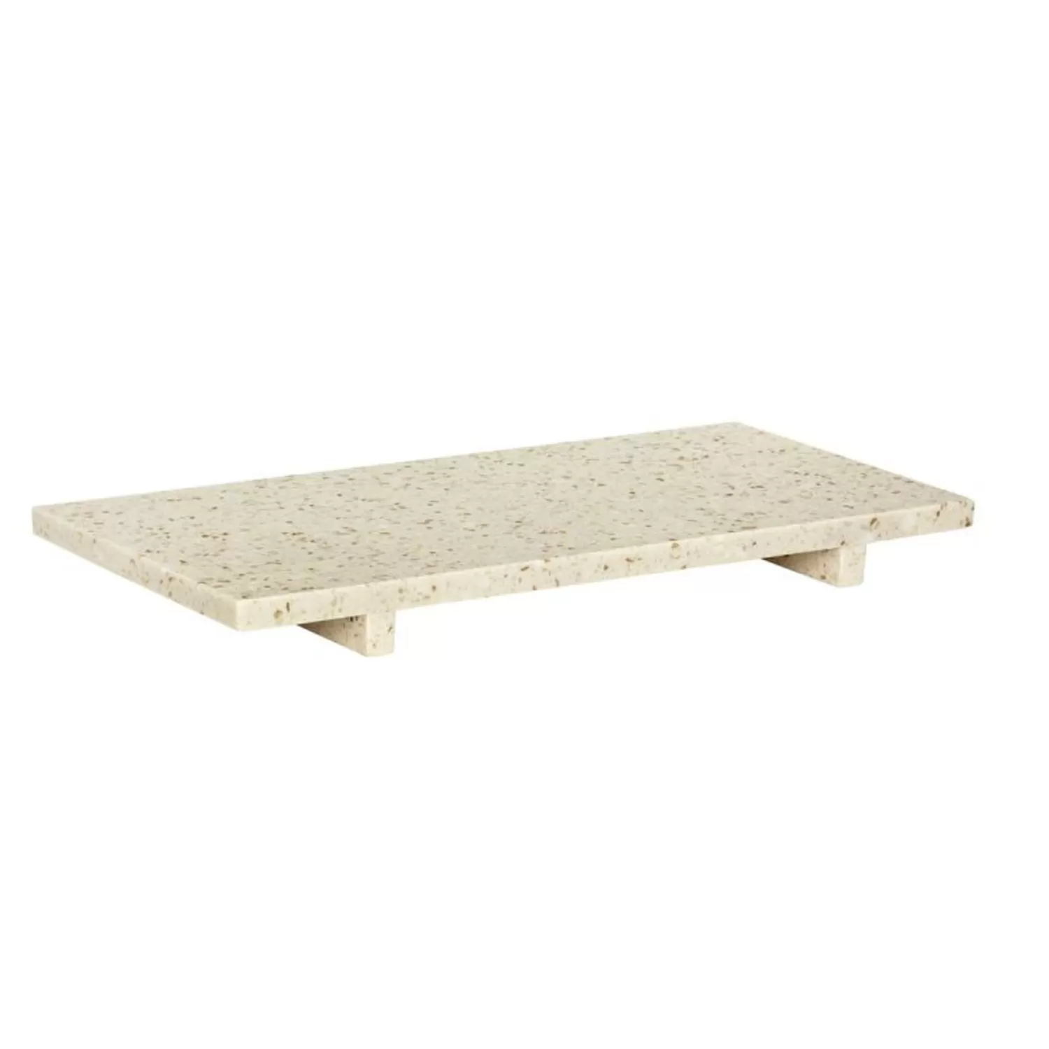 Hübsch Kitchen Accessories^Stone Tray Terrazzo Offwhite