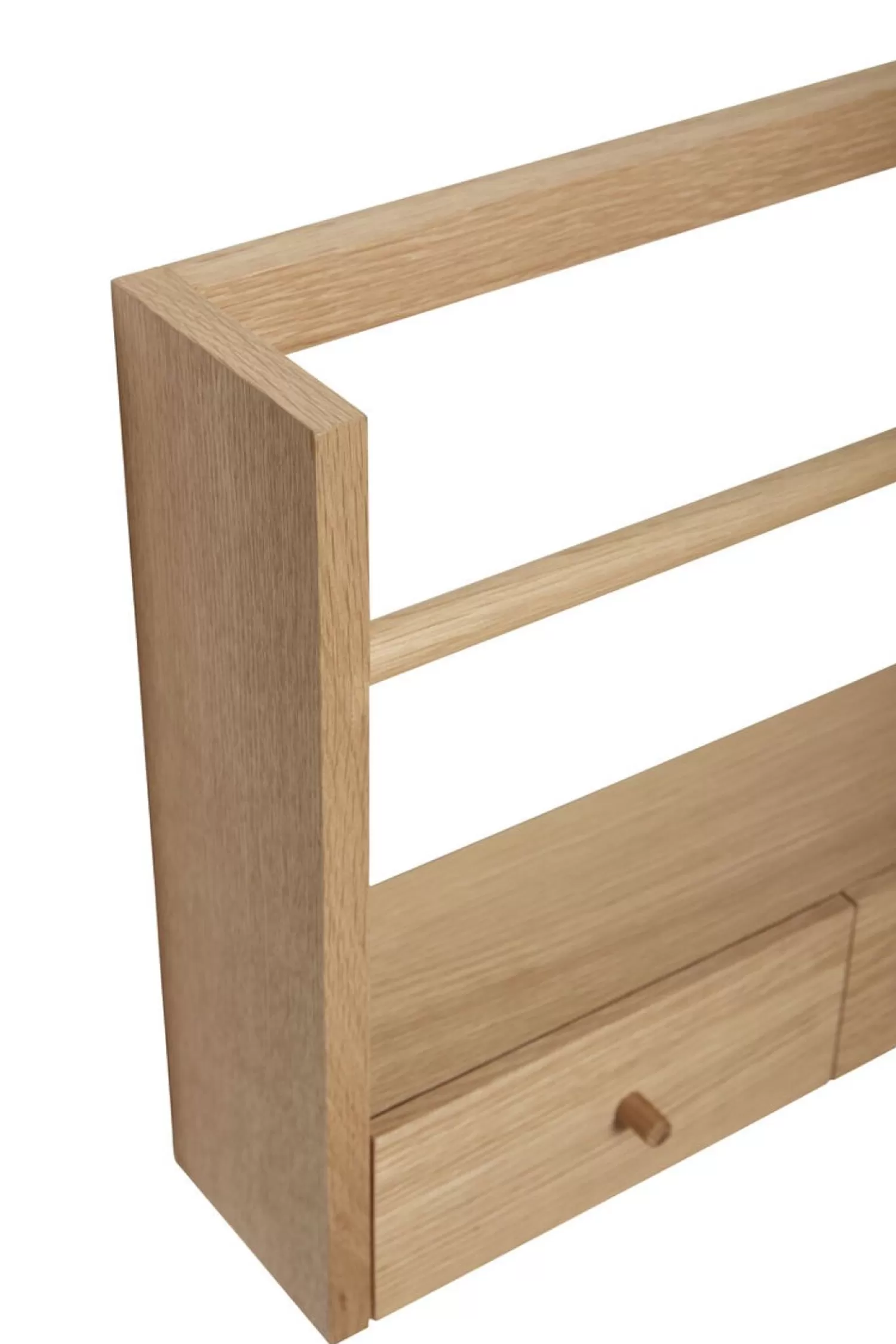 Hübsch Shelf Units & Storage^Story Magazine Holder Natural