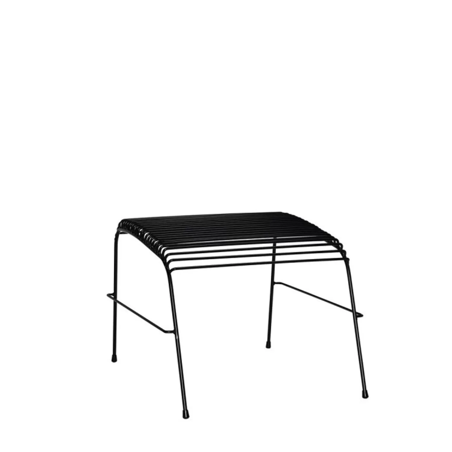 Hübsch Garden Furniture^String Footrest Black