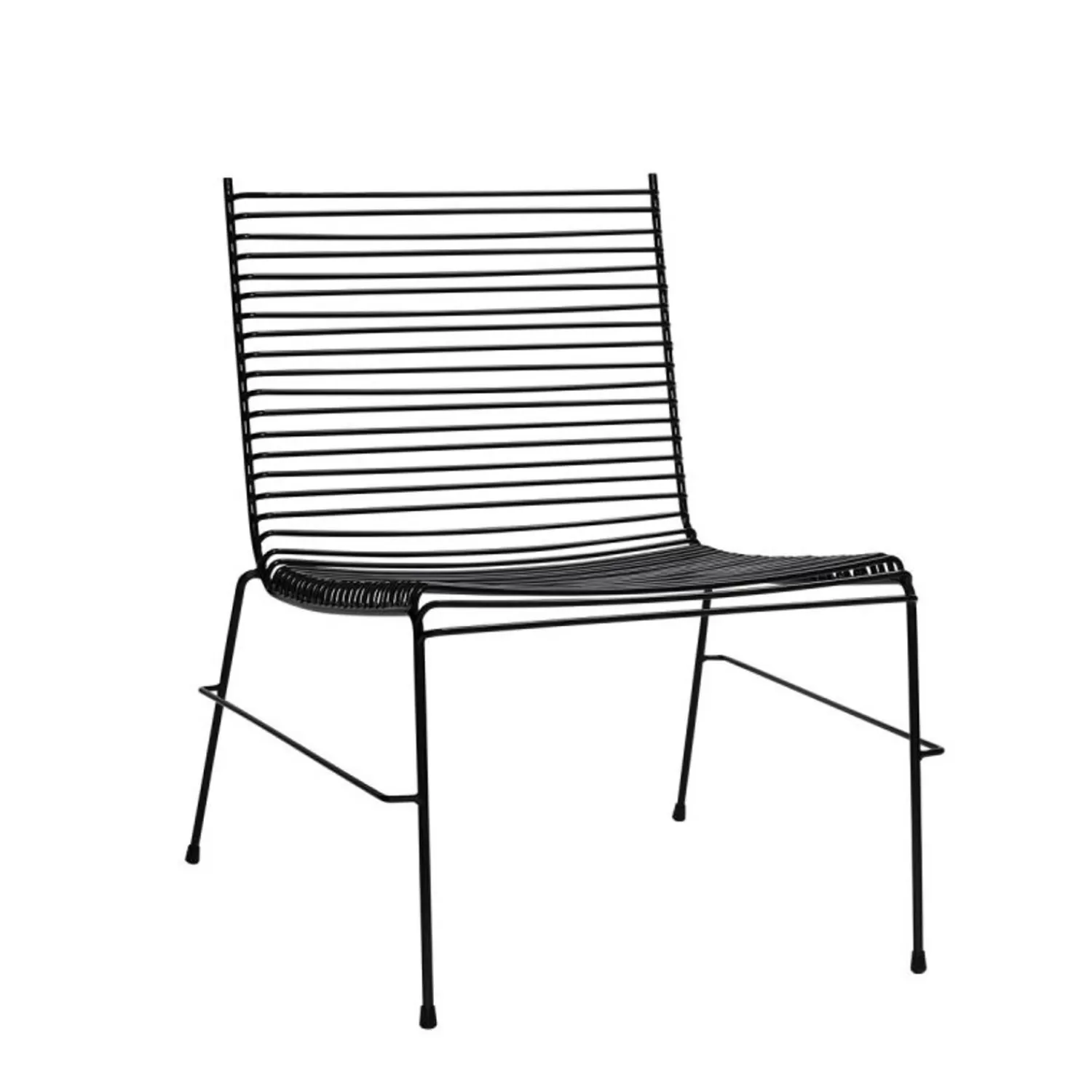 Hübsch Garden Furniture^String Lounge Chair Black