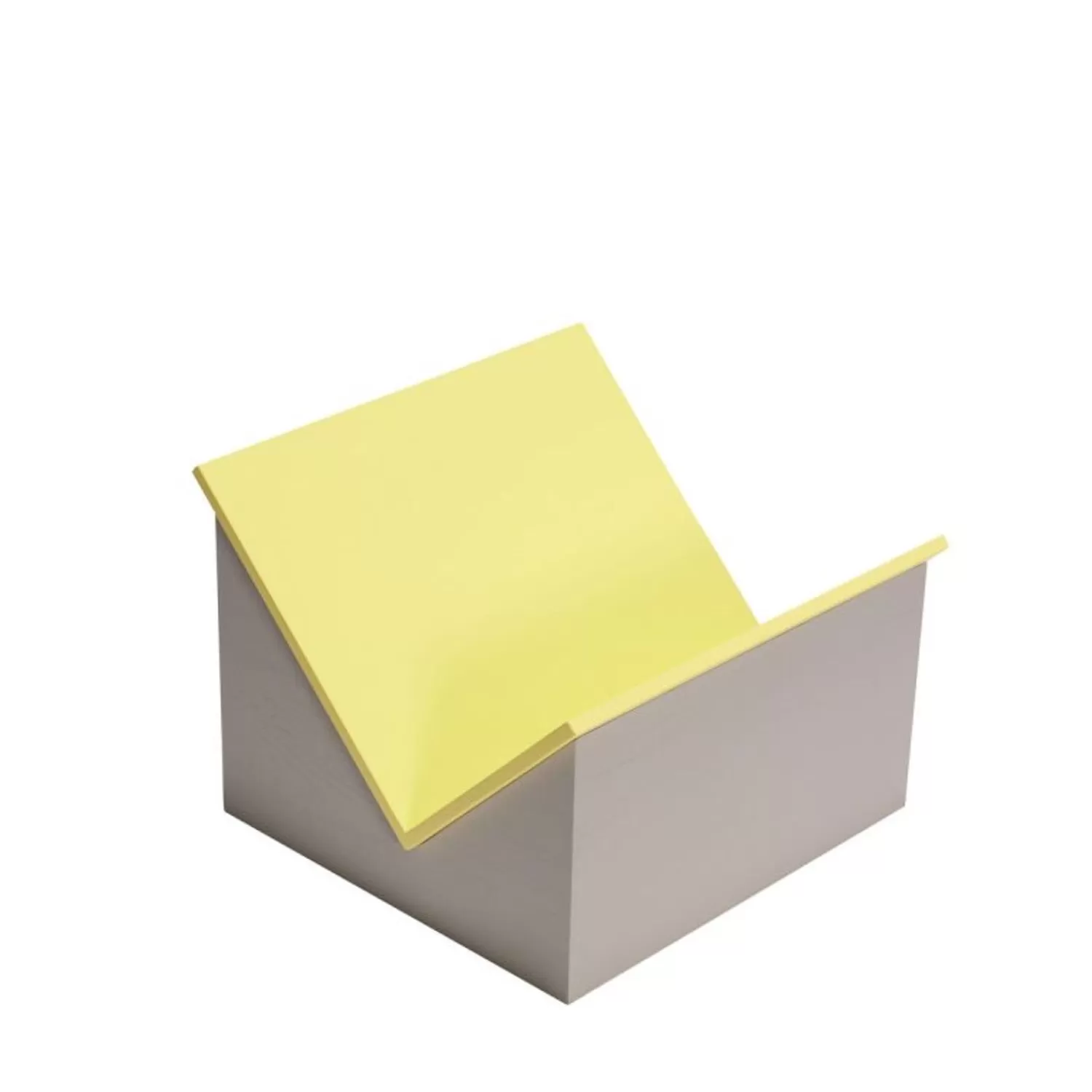 Hübsch Storage^Tick Magazine Holder Sand/Yellow Sand, Yellow