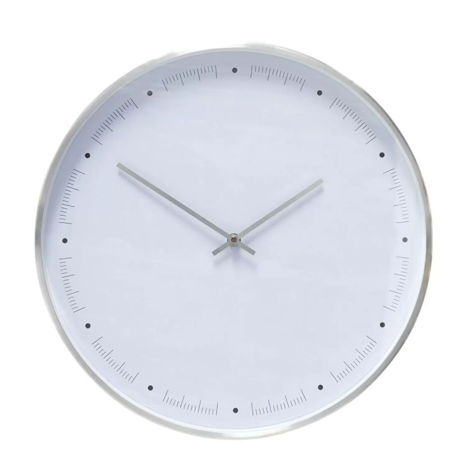 Hübsch Wall Decoration^Time Clock White