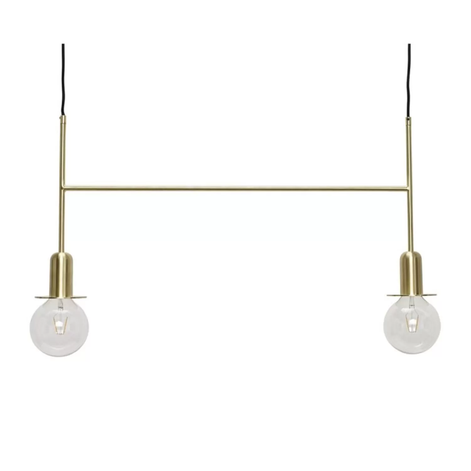 Hübsch Ceiling Lights^Twice Ceiling Lamp Brass