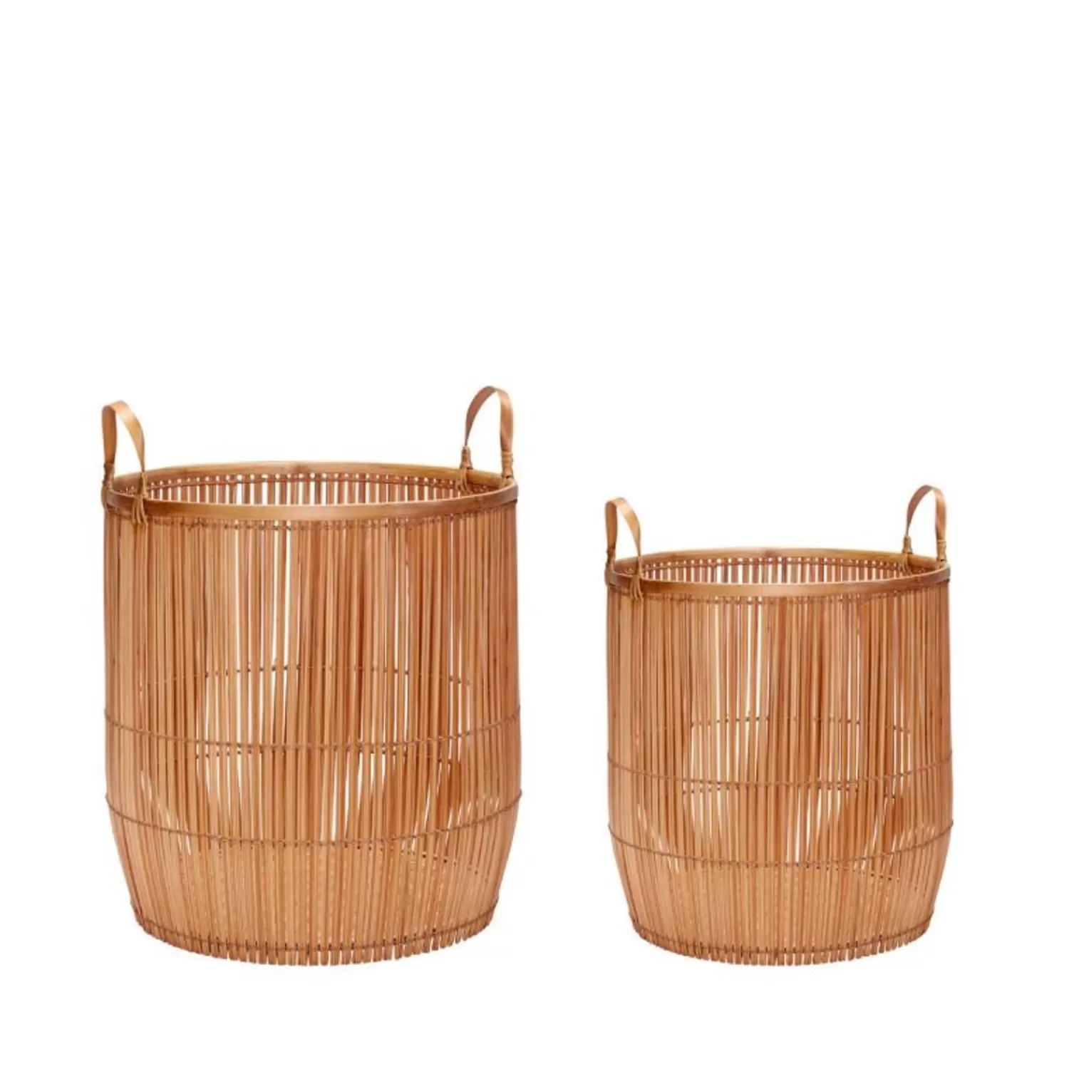 Hübsch Storage^Vantage Baskets Large (Set Of 2) Natural