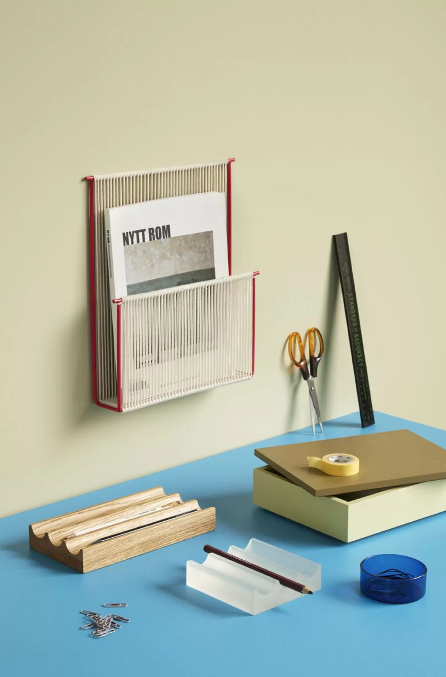 Hübsch Workspace^Wave Organiser Natural