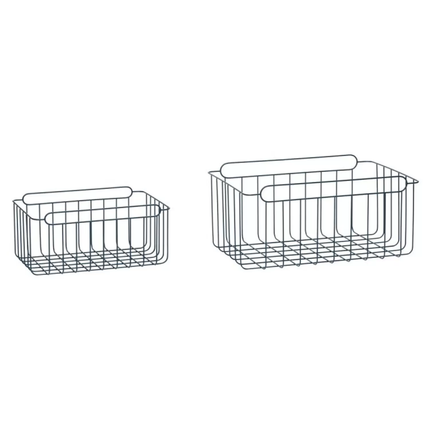 Hübsch Storage^Wiredup Baskets (Set Of 2) Blue